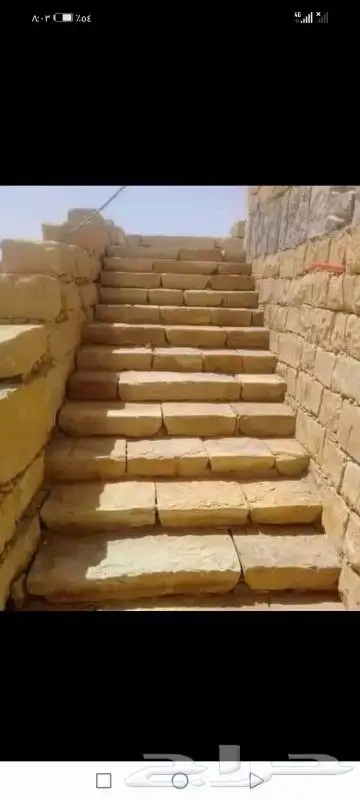 نقوم باعمال التراث من الطين والحجروالاسقف 4