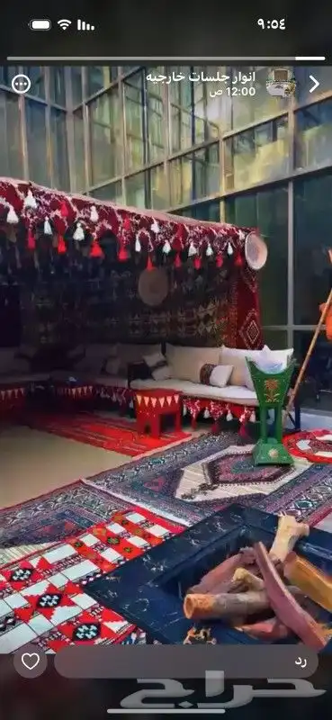 تأجير جلسات شعبيه 2