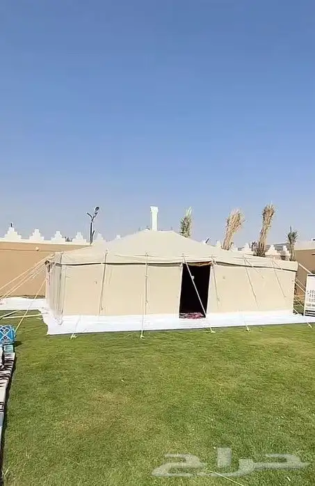 تاجير خيام وبيوت شعر تاجير دفايات غاز طولات زجاج وكراسي شفاف 7