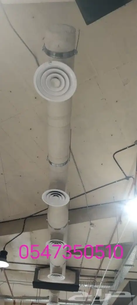 أعمال شفاط المطبخ والقنوات 5