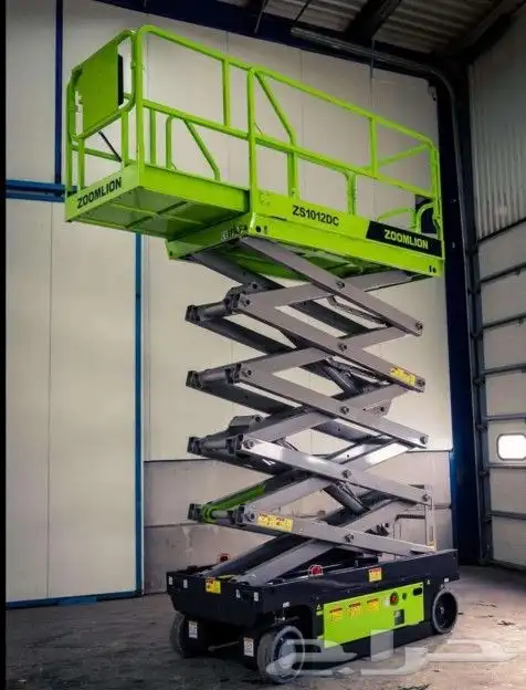 كرينات وسطحات ورافعات مقصيه كهربائية وديزل للإيجار 2