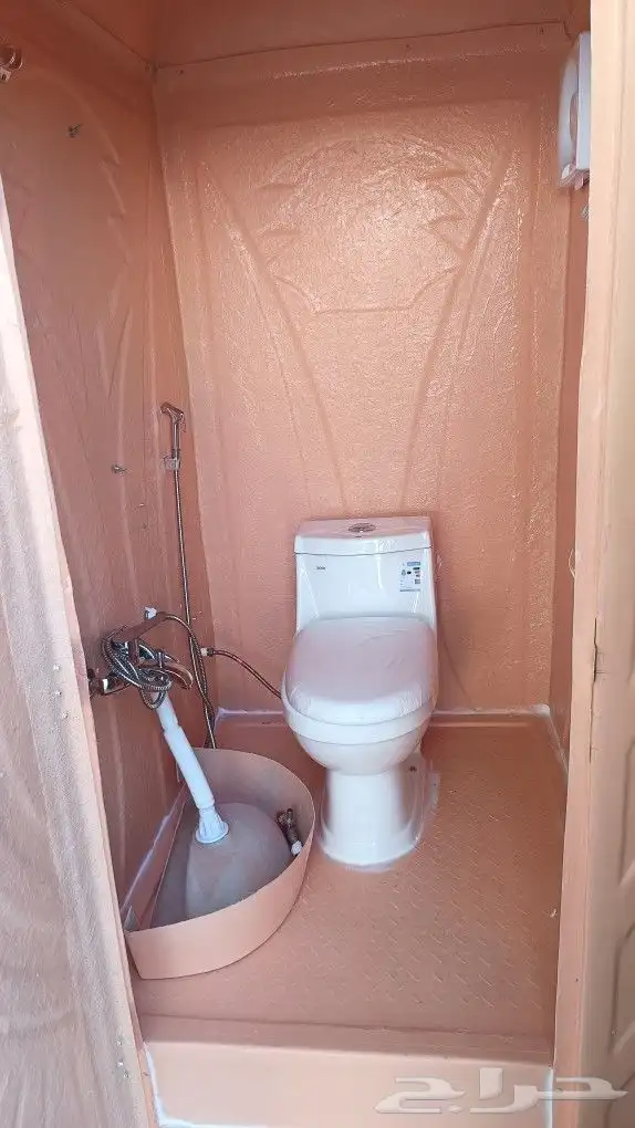 حمامات متنقله دورات مياه حمام عربي حمام افرنجي مجهزه بلكامل 7