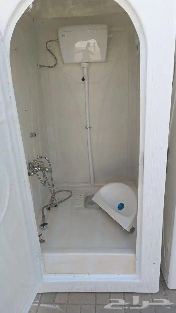 حمامات متنقله دورات مياه حمام عربي حمام افرنجي مجهزه بلكامل 5