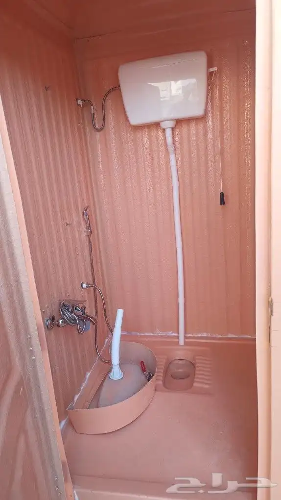 حمامات متنقله دورات مياه حمام عربي حمام افرنجي مجهزه بلكامل 8