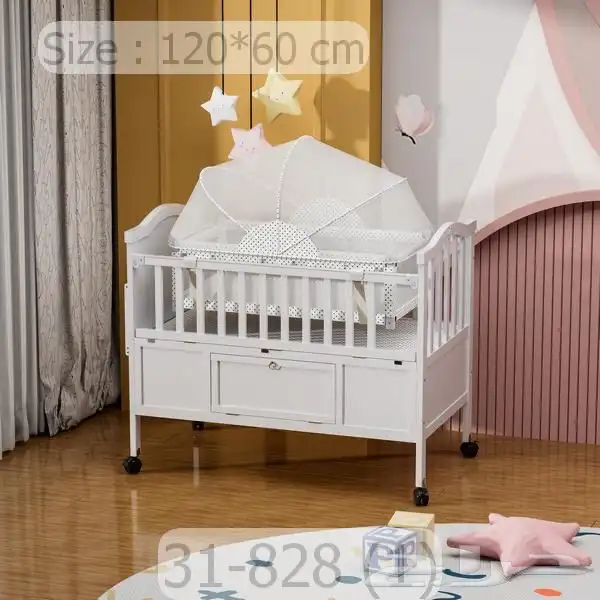 سرير اطفال خشب 0