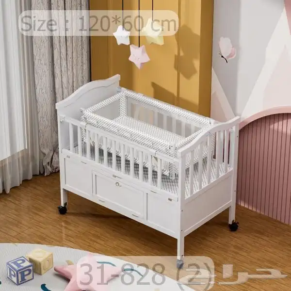 سرير اطفال خشب 3