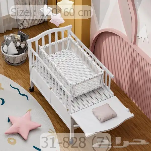 سرير اطفال خشب 2