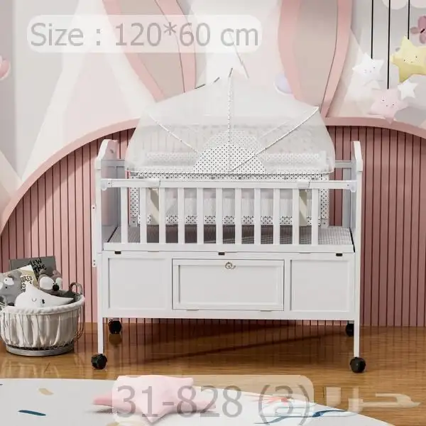 سرير اطفال خشب 4