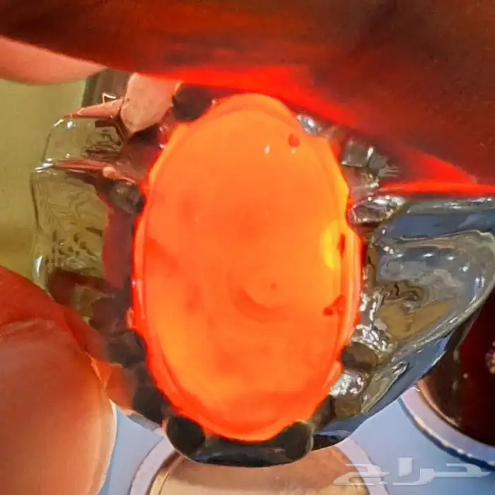 خاتم عقيق يماني كرزي دموي 5