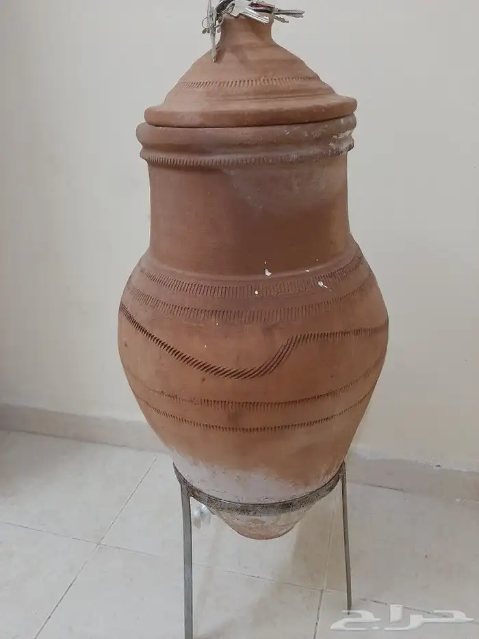 زيز ماء فخار كبير مستعمل و2صغار 0