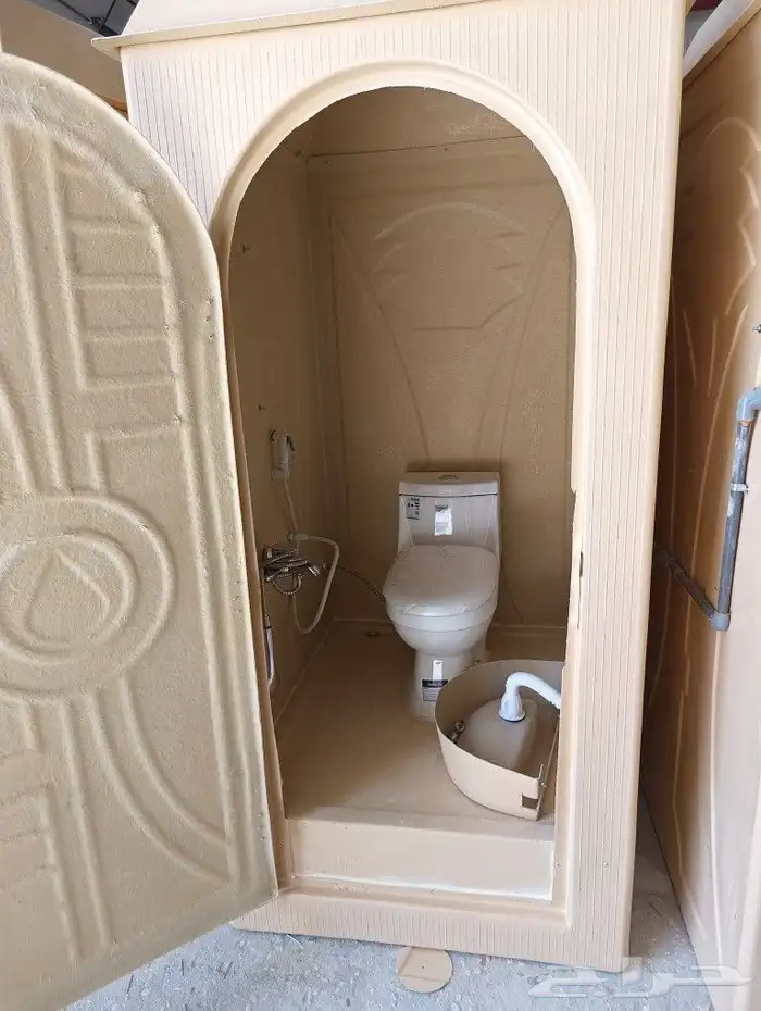 حمامات متنقله دورات مياه حمام عربي حمام افرنجي مجهزه بلكامل 6