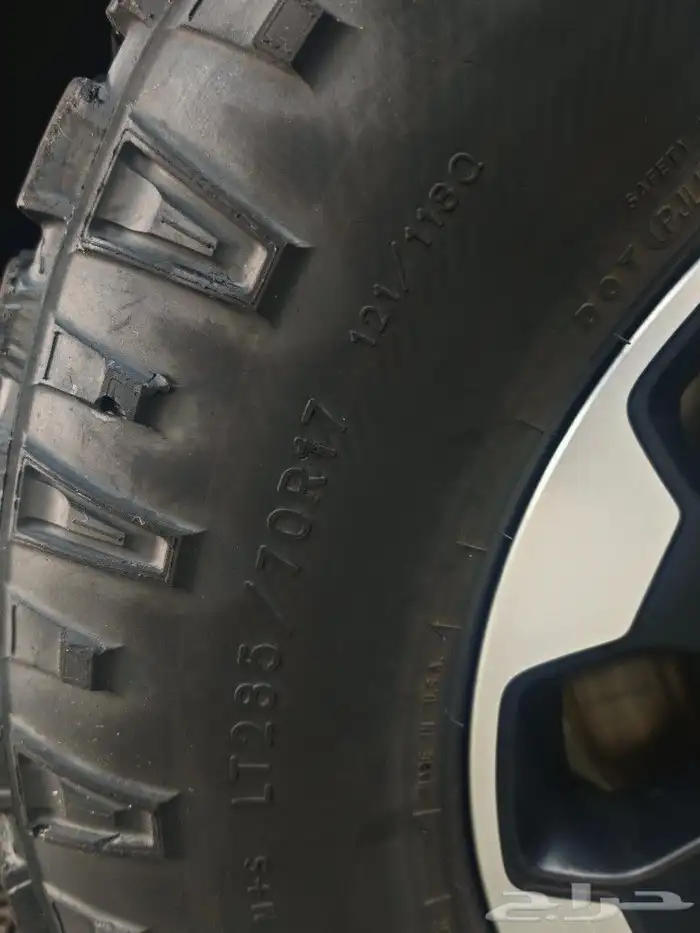 كفرات حجرية 33 انش 17 285 70 قووديير 3