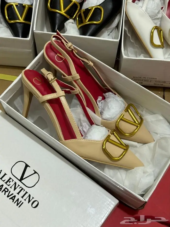 حذاء كعب صنادل برادا فالنتينو صندل نساء احذية فلانتينو PRADA 6