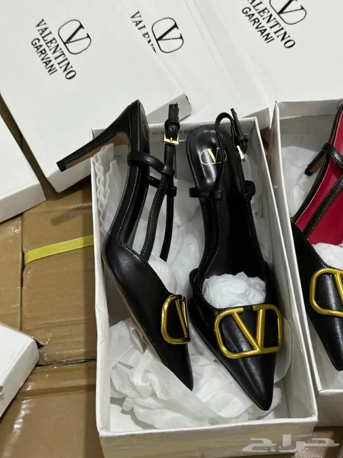 حذاء كعب صنادل برادا فالنتينو صندل نساء احذية فلانتينو PRADA 9