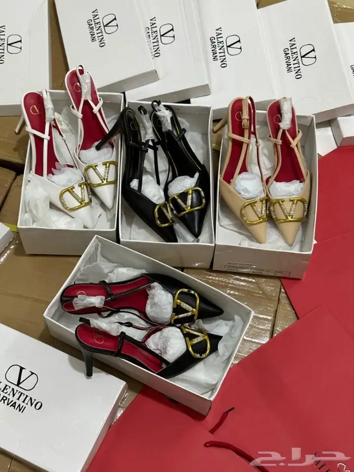 حذاء كعب صنادل برادا فالنتينو صندل نساء احذية فلانتينو PRADA 2