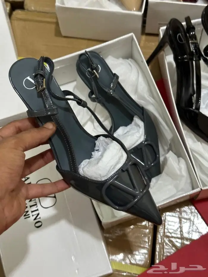 حذاء كعب صنادل برادا فالنتينو صندل نساء احذية فلانتينو PRADA 42