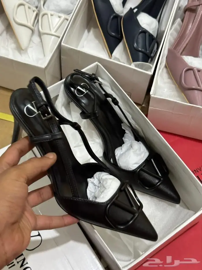 حذاء كعب صنادل برادا فالنتينو صندل نساء احذية فلانتينو PRADA 43