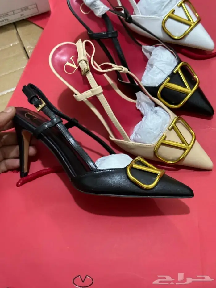 حذاء كعب صنادل برادا فالنتينو صندل نساء احذية فلانتينو PRADA 50