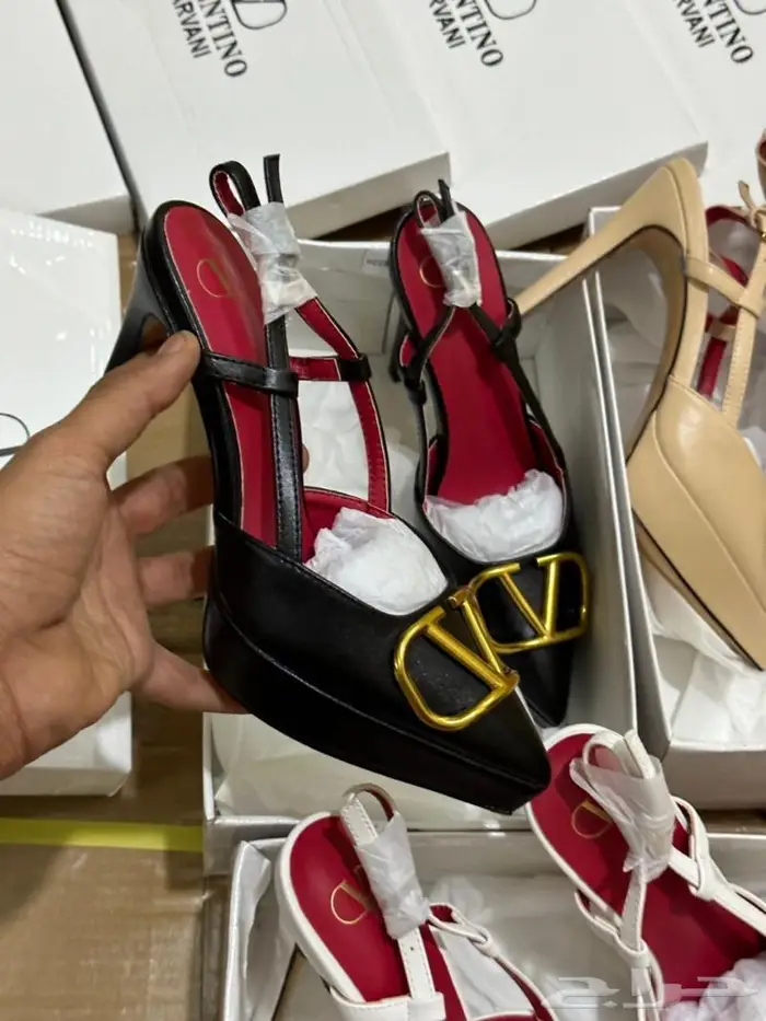 حذاء كعب صنادل برادا فالنتينو صندل نساء احذية فلانتينو PRADA 23