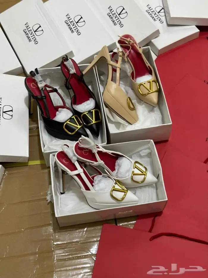 حذاء كعب صنادل برادا فالنتينو صندل نساء احذية فلانتينو PRADA 24