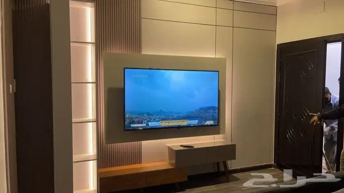 ديكورت بديل الخشب ورفوف ومريات وبركيه 1