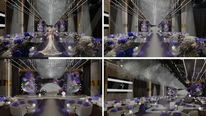 تصميم 3D بوث ( جناح ) و مسارح و كوش 2