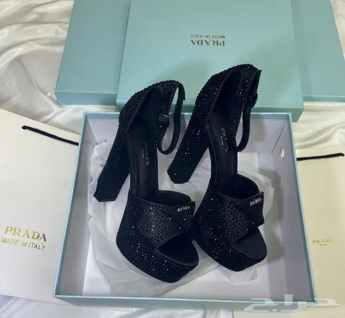 حذاء كعب صنادل برادا فالنتينو صندل نساء احذية فلانتينو PRADA 17