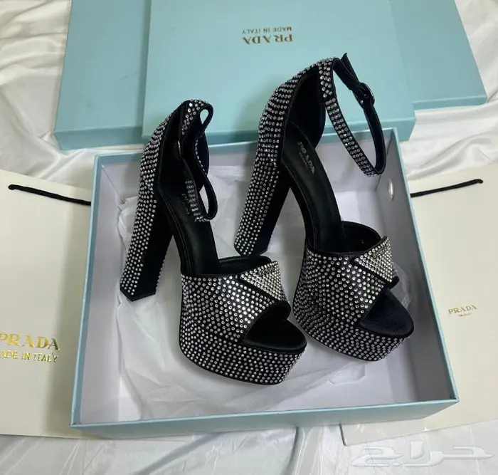 حذاء كعب صنادل برادا فالنتينو صندل نساء احذية فلانتينو PRADA 14