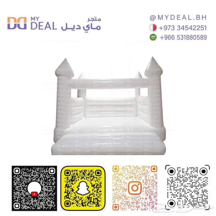 نطيطات هوائية مسابح مائية ملاعب صابونية زحليقات هوائية 8