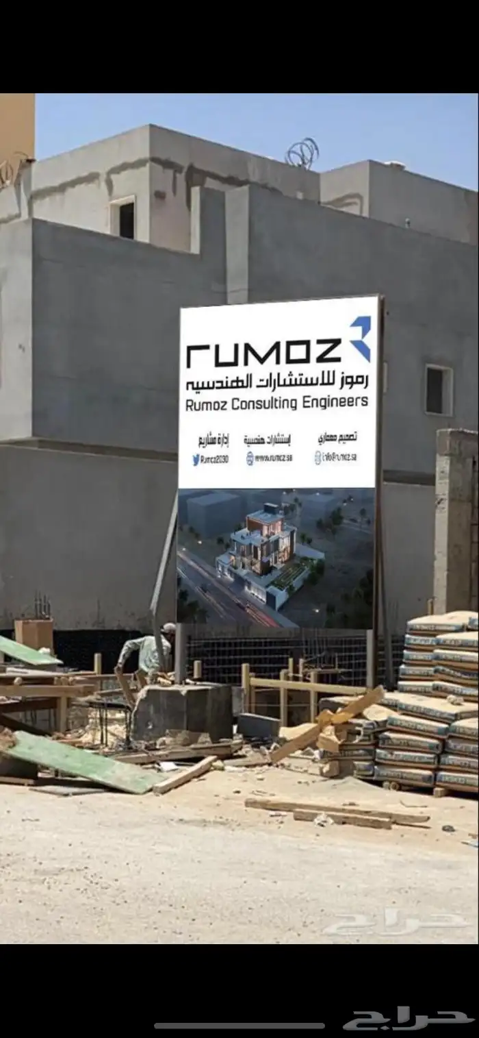 لوحات حديد مشاريع عقارية اعلام سواري دروع 23