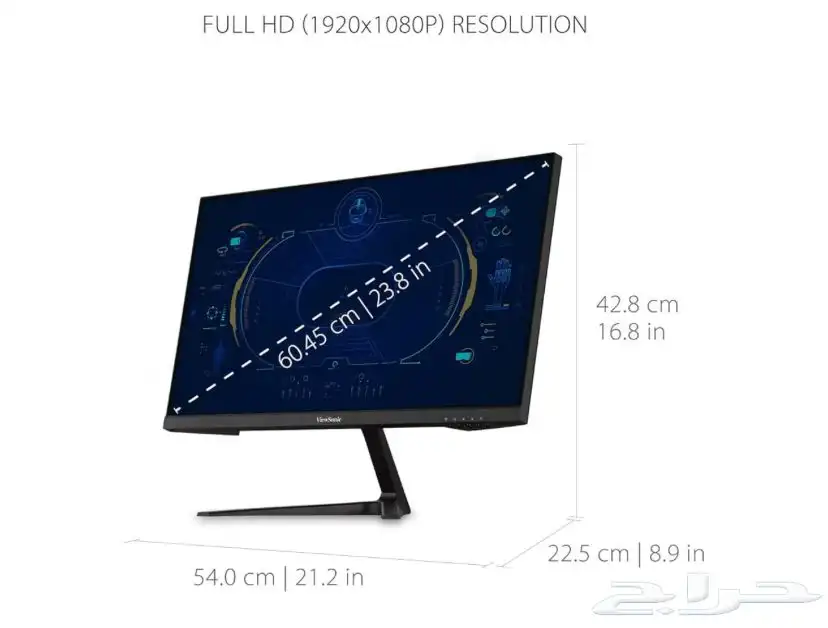 شاشة gaming view sonic 6