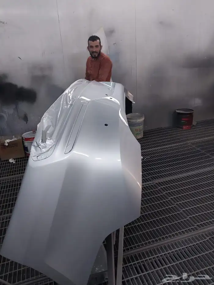 ورشه عزم الابداع صور من اعمال رش البويه معا ضمان 5 سنه 6