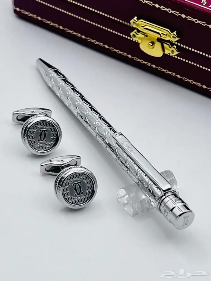 طقم قلم كبك درجه اولى من ماركة كارتير مع الملحقات 7