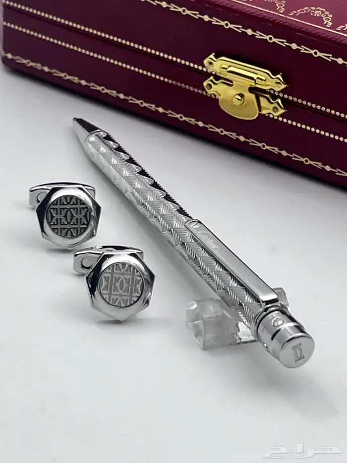 طقم قلم كبك درجه اولى من ماركة كارتير مع الملحقات 0