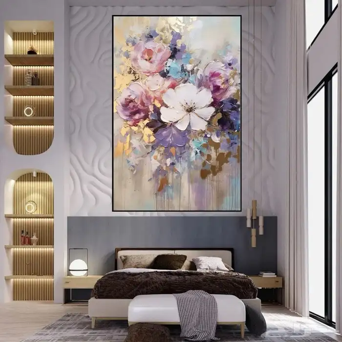 طباعة لوحات جدارية 3D لوحات الكانفس لوحات حائط 6