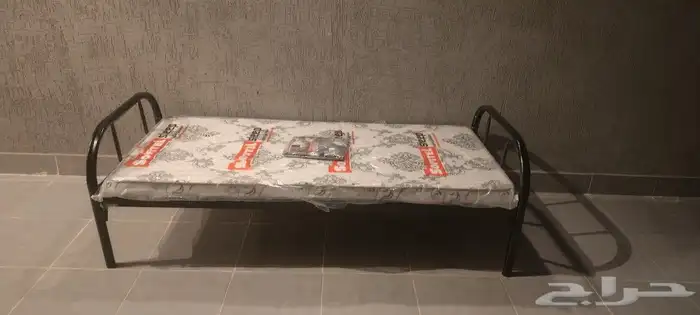 سريرحديد دورين جديد مراتب مخدات لحاف توصيل جده 1