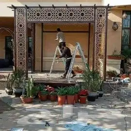 مظلات سواتر برجولات قرميد هناجر 39