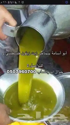 زيت زيتون من ثمار فلسطين بكر بعل عضوي عصرة جديدة 5