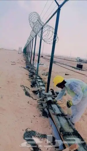 تركيب الشبوك وسياج الأمني 3
