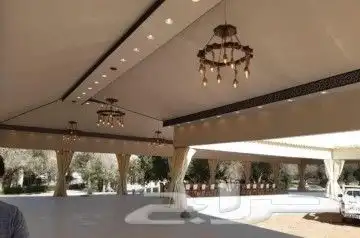 خيام سوبر ملكية بيوت شعر مجالس قزاز مظلات حدائق 37