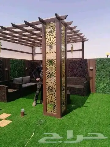 مظلات سواتر برجولات قرميد هناجر 9