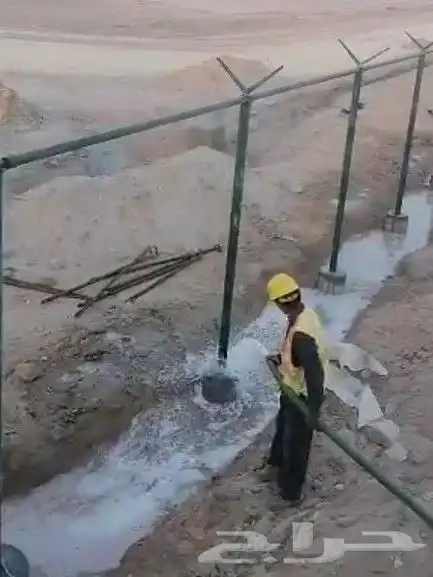 تركيب الشبوك وسياج الأمني 1