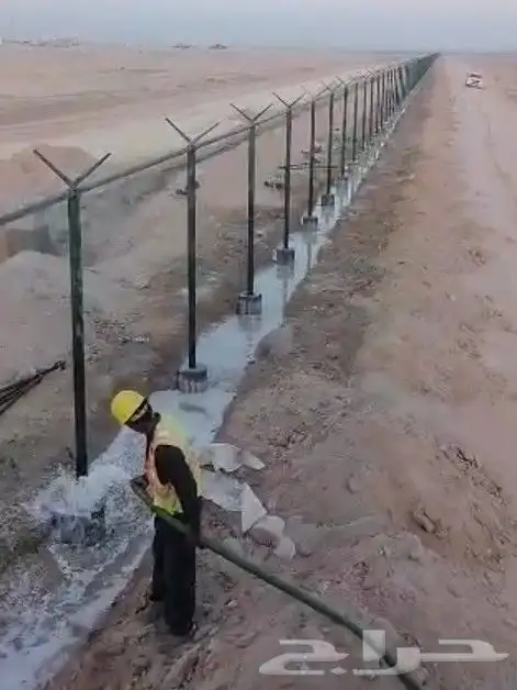 تركيب الشبوك وسياج الأمني 0
