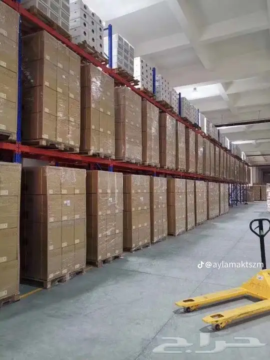 رفوف سوبر ماركت وسط وجداري جديد بالكرتون رفوف مستودعات تخزي 2