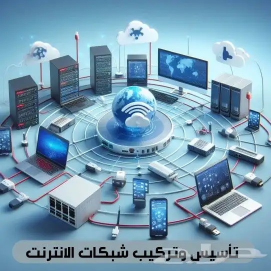 مهندس شبكات واتصالات IT شبكات كاميرات سنترال بصمة سيرفرات 1