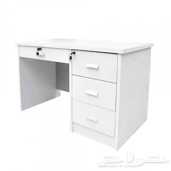 مودرن مكتب سكرتارية ابيض فخم طاولة اجتماع محطة العمل كونتر 47