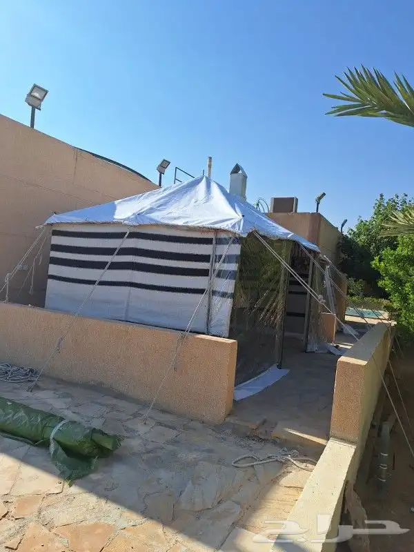 خيام بيض بيوت شعر تجهيز مخيمات 6