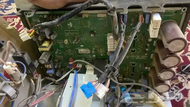 قطع غيار تكييف دولابي ال جي بوردةالكترونيه مع رديتر نحاس 2