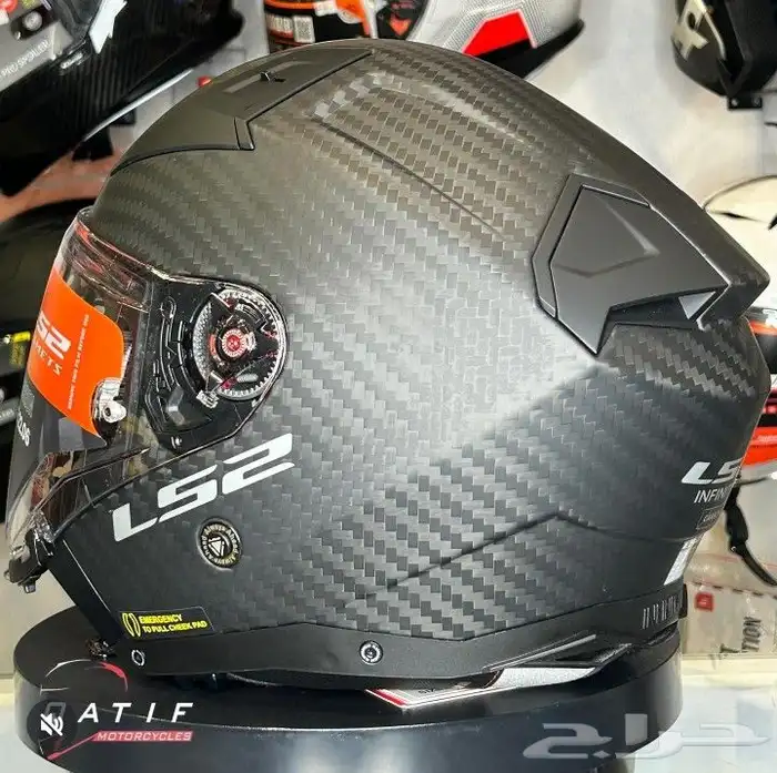 خوذة Ls2 كاربون فايبر 3