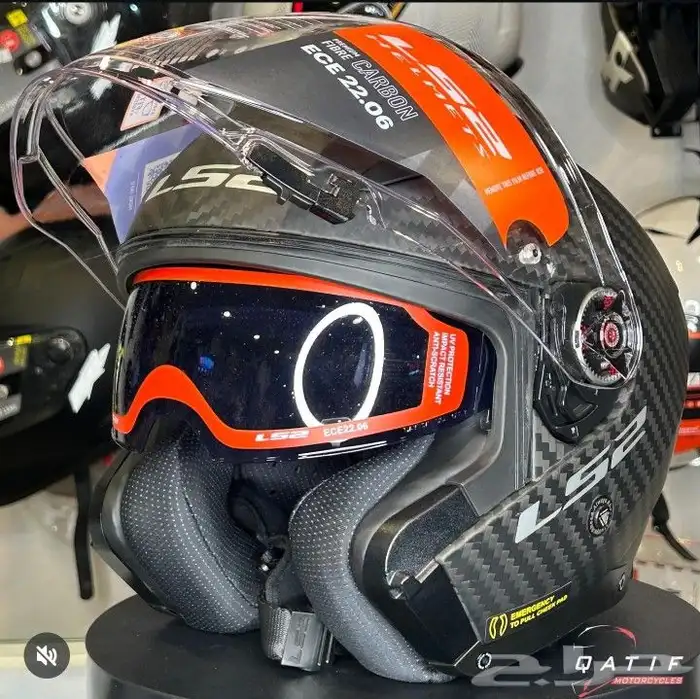خوذة Ls2 كاربون فايبر 4